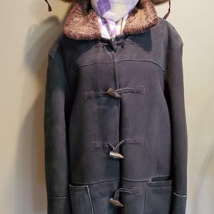 Genuine Shearling Sheepskin Coat (Men)